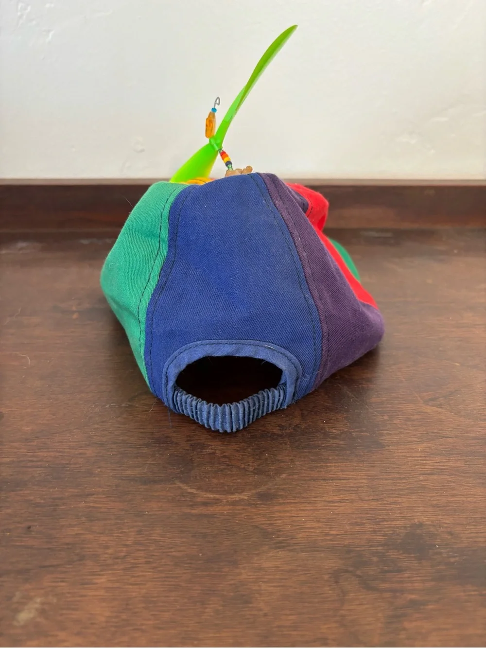 San Diego Zoo Kids Colorblock Propeller Hat - Green, Red, Orange, Yellow